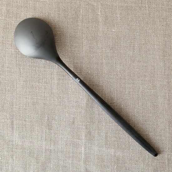 ZIKICOSUMU Soup Spoon Black