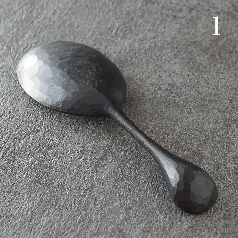 眞島拓｜サーバースプーン 黒 桜 | 趣佳[syuca.jp] オンライン