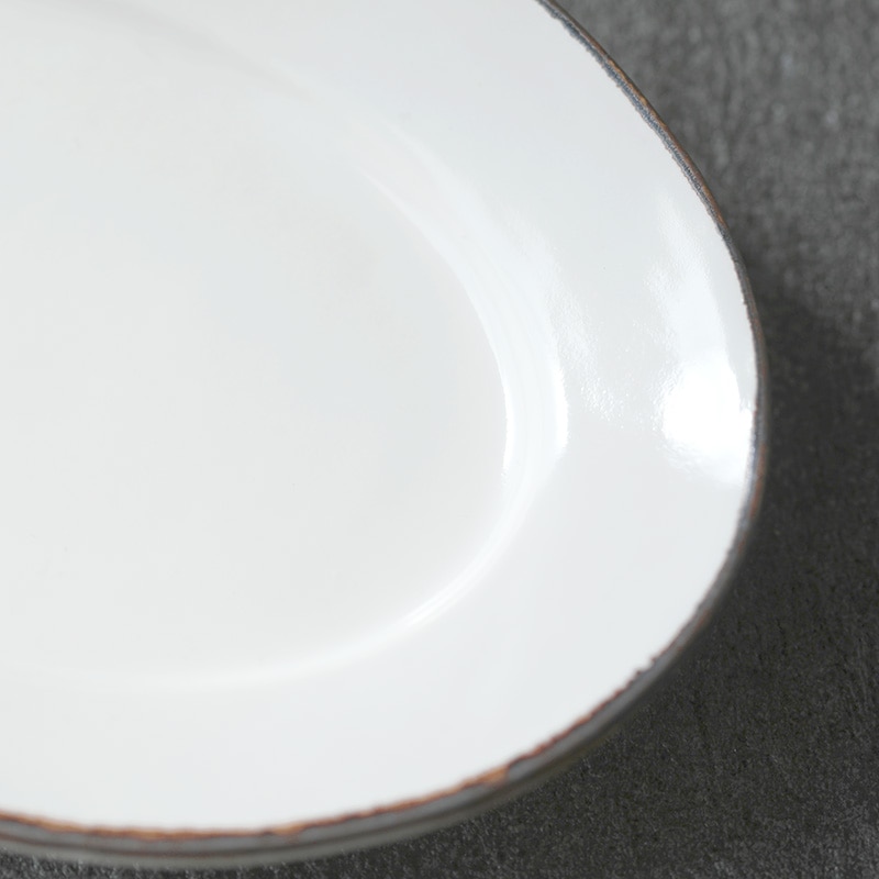 大井寛史｜パール 楕円皿 16cm | 趣佳[syuca.jp] オンラインショップ