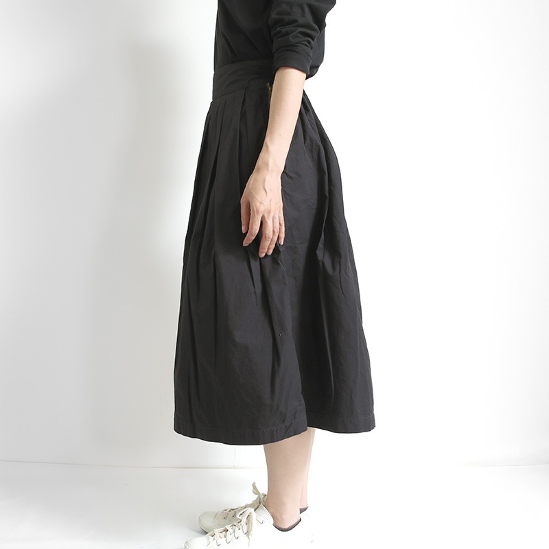 HARVESTY｜キュロットスカート BLACK | 趣佳[syuca.jp