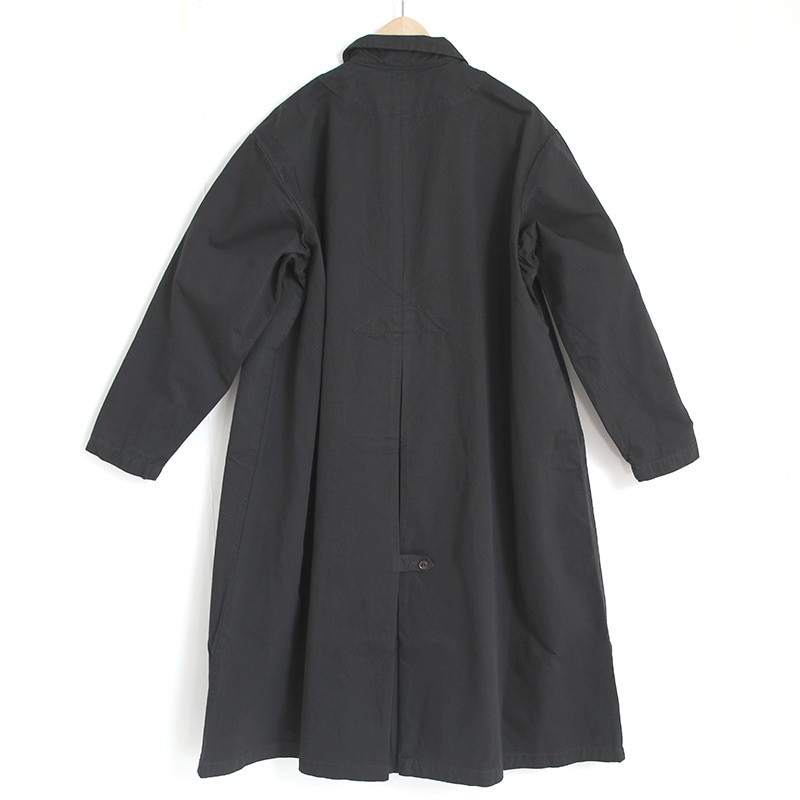 HARVESTY｜チノクロスオーバーコート BLACK | 趣佳[syuca.jp
