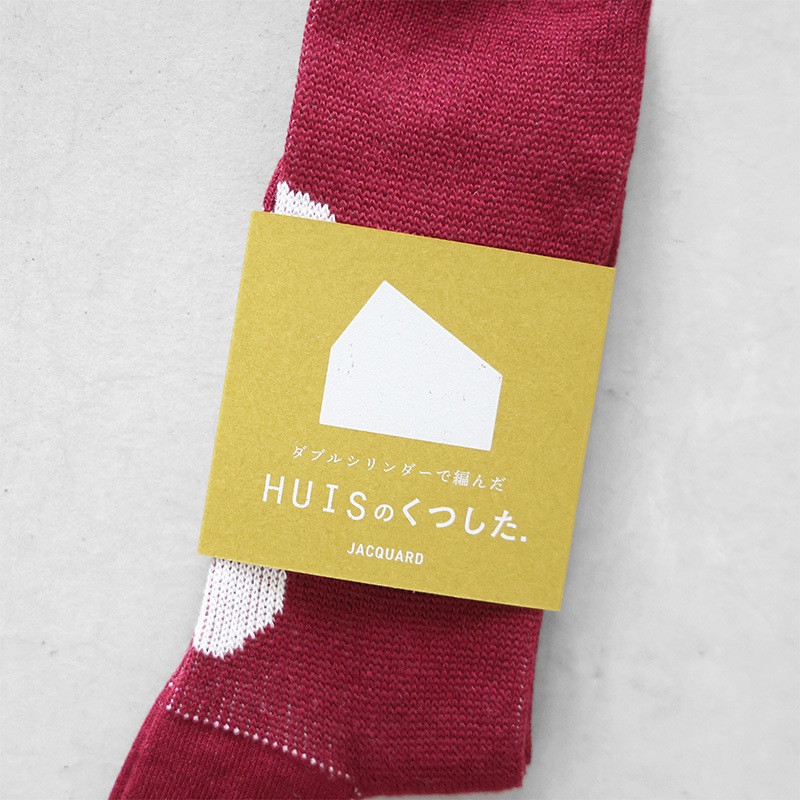 HUIS��HUIS�Τ��Ĥ��� JACQUARD ishikoro �磻��ڥ�˥��å���22cm-27cm��