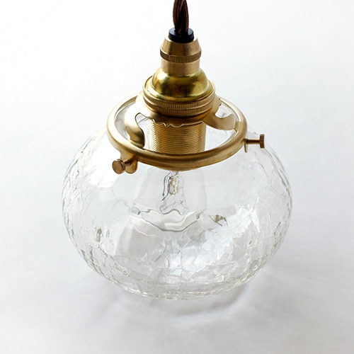 安土草多｜ペンダントライト [E17] 平球 クラック | 趣佳[syuca.jp