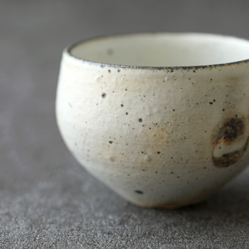 十河隆史｜粉引ほっこり湯呑 M | 趣佳[syuca.jp] オンラインショップ