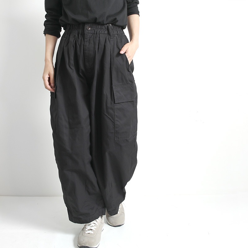 HARVESTY｜サーカスカーゴパンツ BLACK | 趣佳[syuca.jp