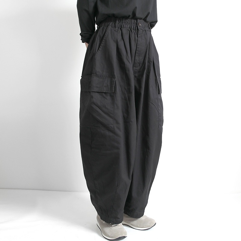 HARVESTY｜サーカスカーゴパンツ BLACK | 趣佳[syuca.jp] オンライン