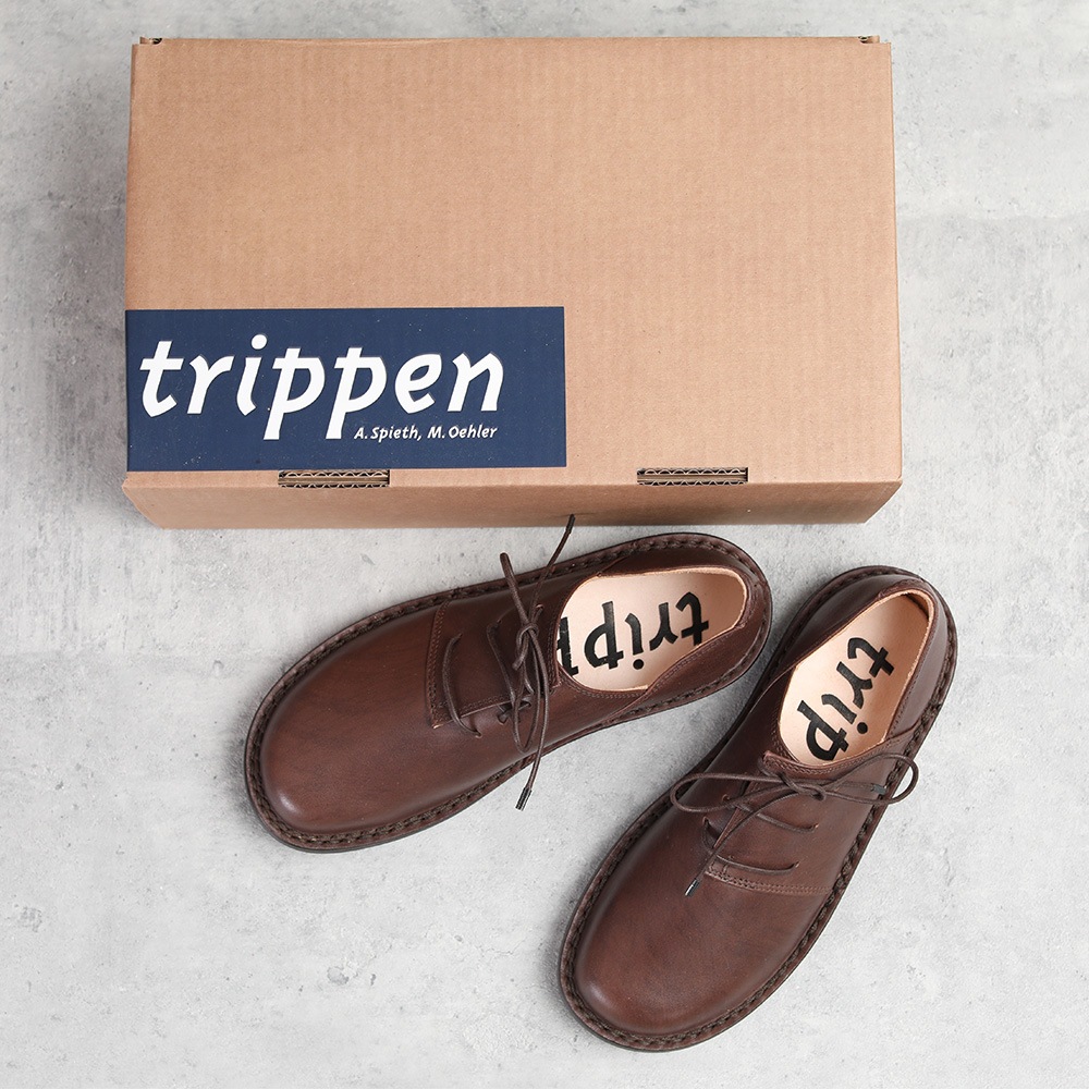 trippen｜Haferl brown | 趣佳[syuca.jp] オンラインショップ