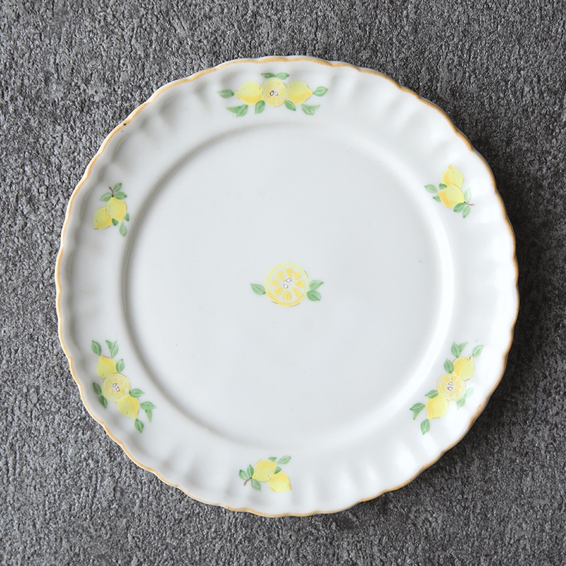 阿部慎太朗｜マーガレットリムまめ皿 檸檬 | 趣佳[syuca.jp