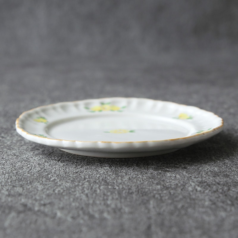 阿部慎太朗｜マーガレットリムまめ皿 檸檬 | 趣佳[syuca.jp