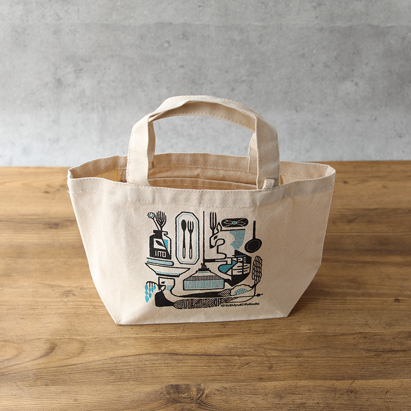 趣佳｜ミニトート(オリジナルイラストプリント) | 趣佳[syuca.jp