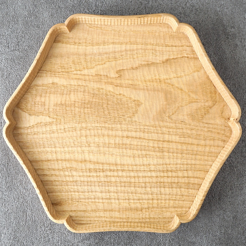 落合芝地｜六角入隅盆 クリ オイル | 趣佳[syuca.jp] オンライン