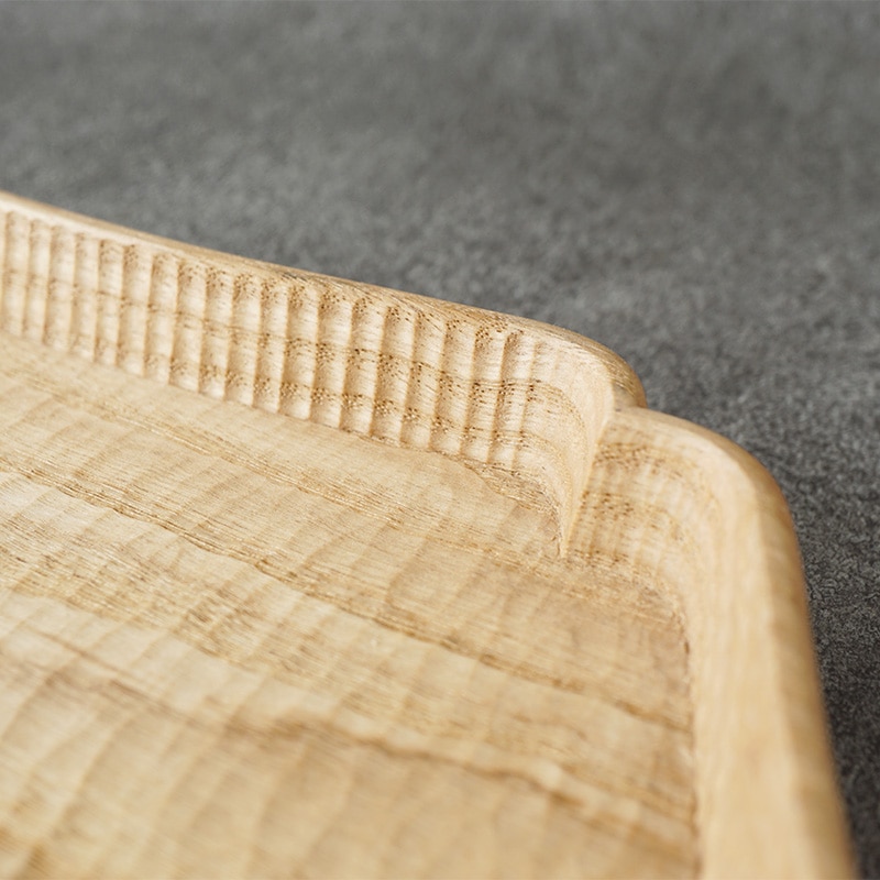 落合芝地｜六角入隅盆 クリ オイル | 趣佳[syuca.jp] オンライン