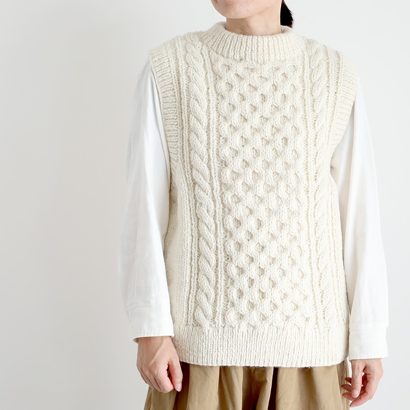 HARVESTYüԤߥ֥˥å ץ륪С٥ OFF WHITE