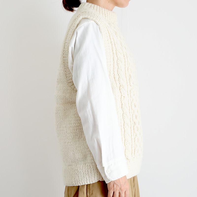 HARVESTYüԤߥ֥˥å ץ륪С٥ OFF WHITE