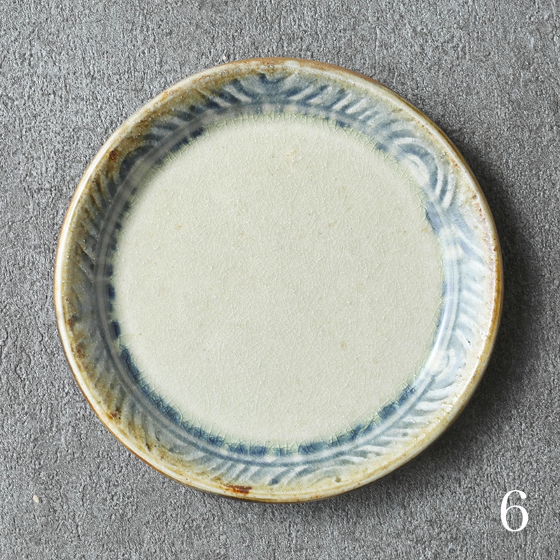 南島焼　皿　2枚組　直径約16cm 南島焼 皿 2枚組 直径約16cm