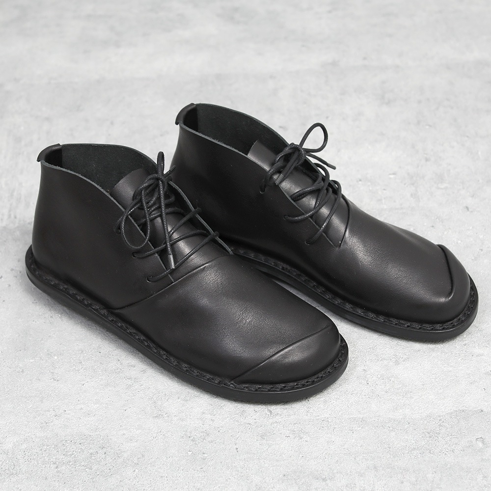 trippen ブラック 26cm 最終価格 注目度の高いコンビモデル】トリッペン GOBLET LXP ムートン-ナトリヤ