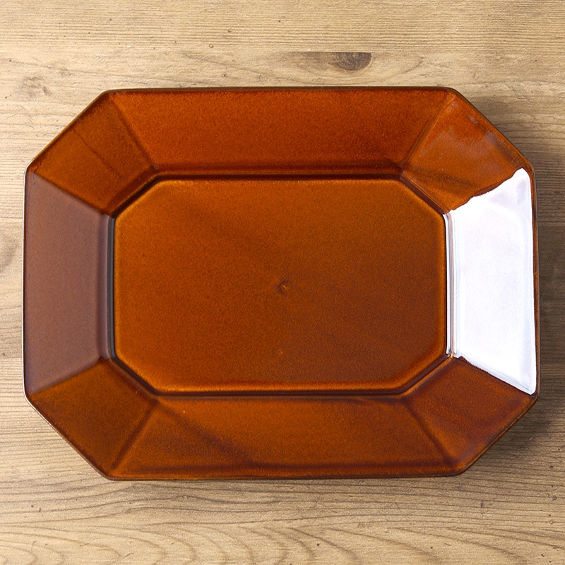 光泉窯｜八角プレート L | 趣佳[syuca.jp] オンラインショップ（通信販売）