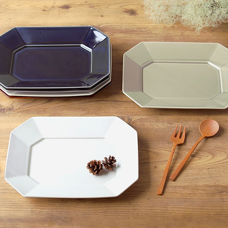 光泉窯｜八角プレート L | 趣佳[syuca.jp] オンラインショップ（通信販売）