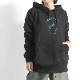 HARVESTYSHOP SWEAT HOODIE COFFEE BLACK