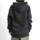 HARVESTYSHOP SWEAT HOODIE COFFEE BLACK