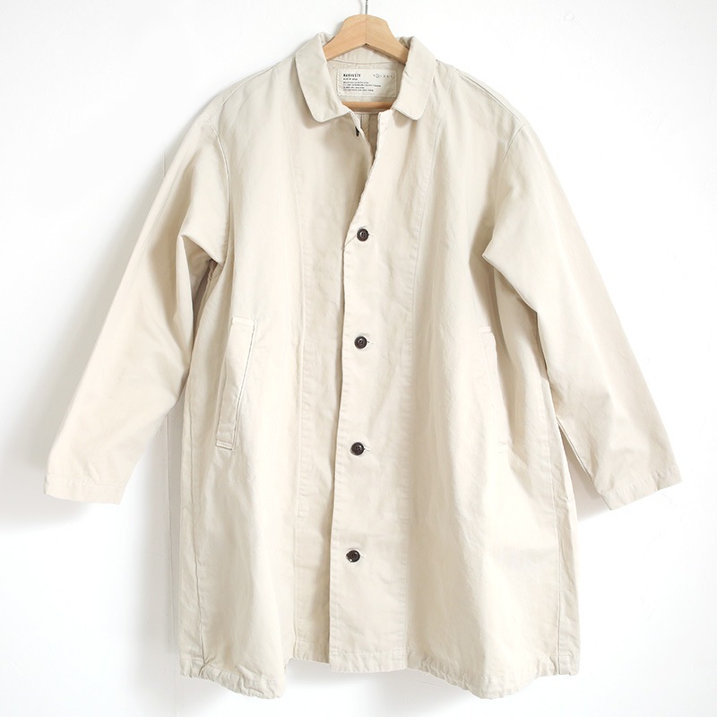 美品HARVESTY ハーベスティ ＊チノオーバーハーフコート HARVESTY チノオーバーハーフコート Over Half Coat （Military
