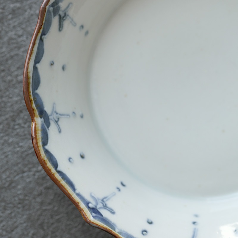 志村和晃　染付　面取壺　花瓶　ツールスタンド 志村和晃 染付 面取壺 花瓶 ツールスタンド 志村和晃 染付 面取