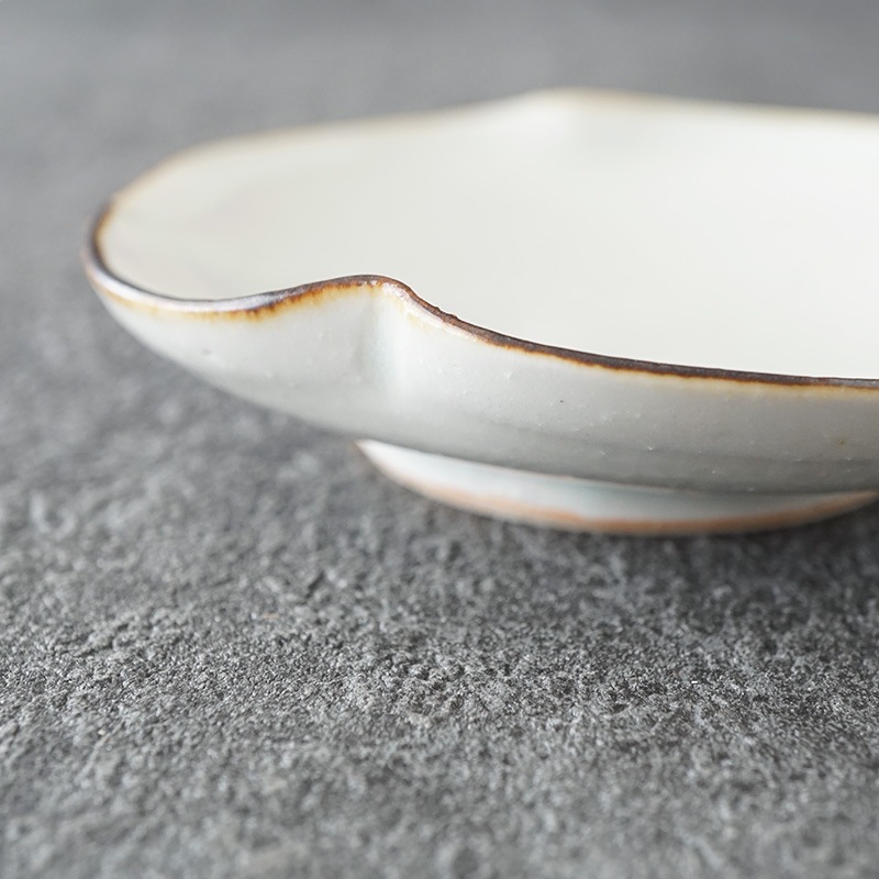 大井寛史｜白磁 瓢箪豆皿 | 趣佳[syuca.jp] オンラインショップ（通信