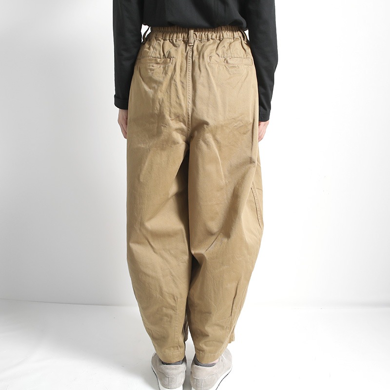 HARVESTY｜チノ サーカスパンツ BEIGE | 趣佳[syuca.jp] オンライン