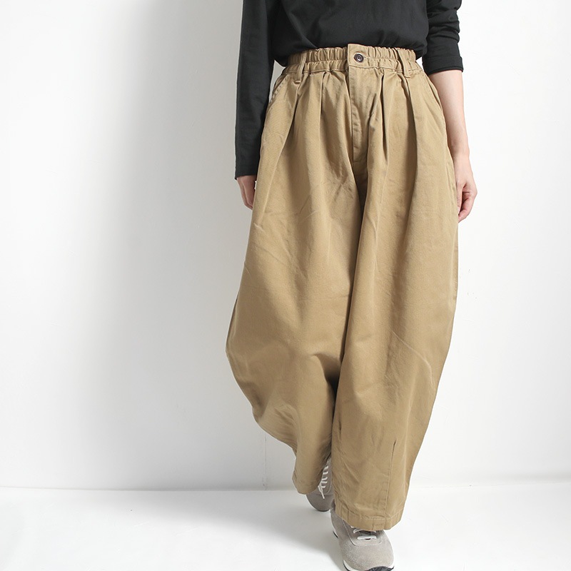 ハーベスティ　サーカスパンツ　ベージュ HARVESTY｜チノ サーカスパンツ BEIGE | 趣佳[syuca.jp