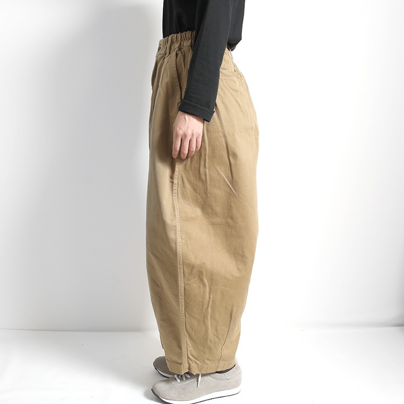HARVESTY｜チノ サーカスパンツ BEIGE | 趣佳[syuca.jp] オンライン