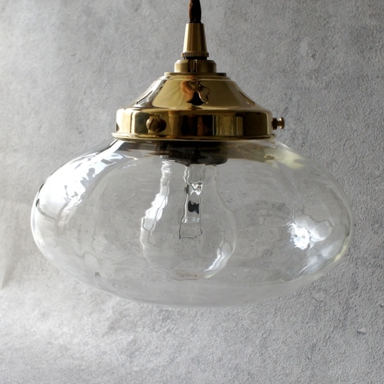 安土草多｜ペンダントライト [E26] 平球 真鍮金具 | 趣佳[syuca.jp