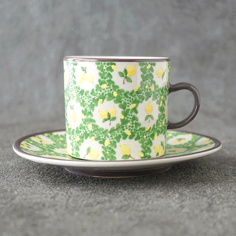 阿部慎太朗｜カップ＆ソーサー 檸檬/リバティ | 趣佳[syuca.jp