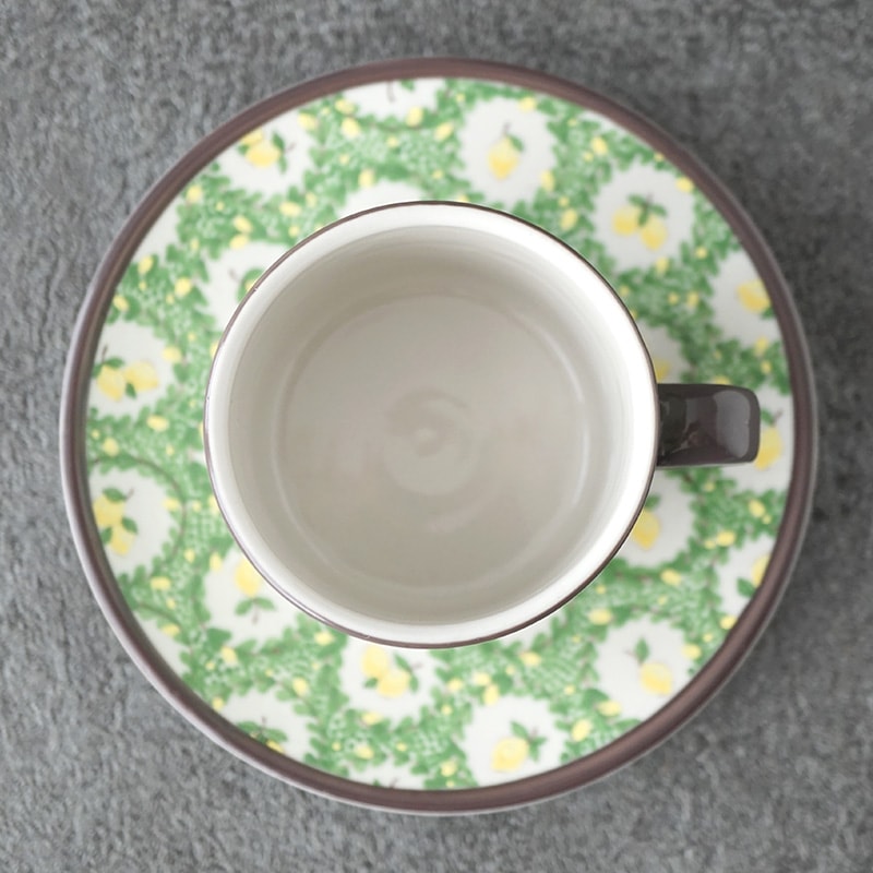 阿部慎太朗｜カップ＆ソーサー 檸檬/リバティ | 趣佳[syuca.jp