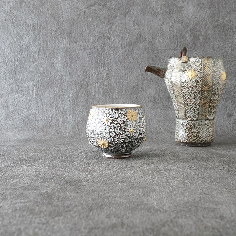 原稔｜金彩三島 掛分 小さなカップ | 趣佳[syuca.jp] オンライン