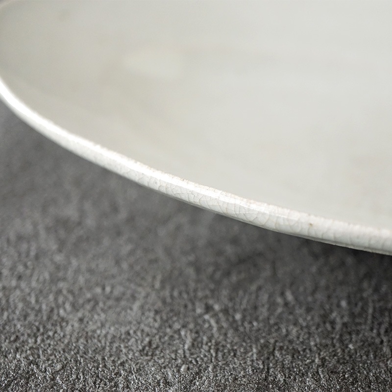 林拓児｜貫入楕円皿 中 | 趣佳[syuca.jp] オンラインショップ（通信販売）