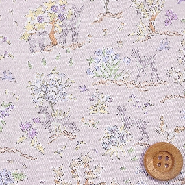 【サンドウオリジナルカラー】リバティプリント タナローン（Etta エッタ）カームグレイ【363J6432・Z】