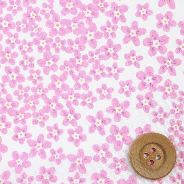リバティプリント タナローン(DITSY DOT ディッツィ・ドット)ピンク【23-3633106・23BT】