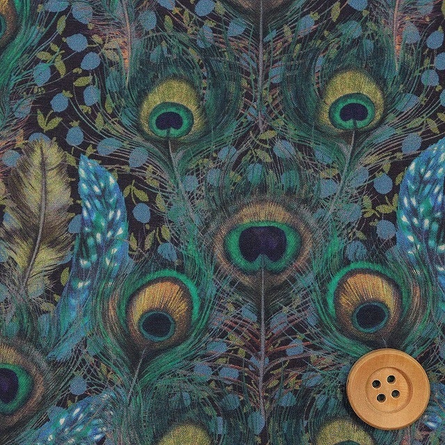リバティプリント タナローン(Peacock Manor ピーコック・マナー)【22-3632241・22CT】