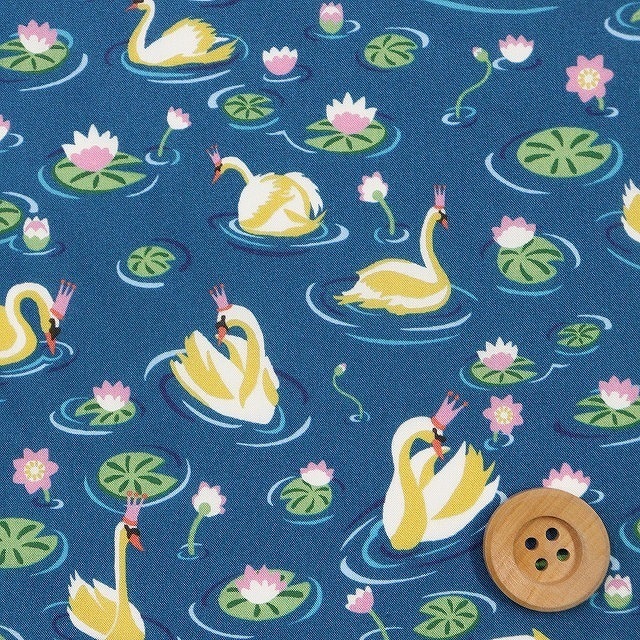 リバティプリント タナローン（Manon マノン）ブルーグリーン【363J6434・C】