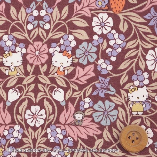 ハローキティ×リバティ・ファブリックス タナローン（Orchard Friends