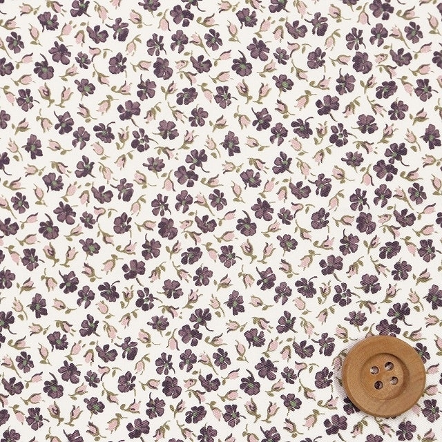 リバティプリント タナローン（Kensington Rose ケンジントン・ローズ）グレー【21-1611102・J21C】