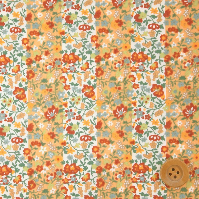 リバティ・ファブリックス タナローン（Heriot ヘリオット）オレンジ【79-3335832・79BT】