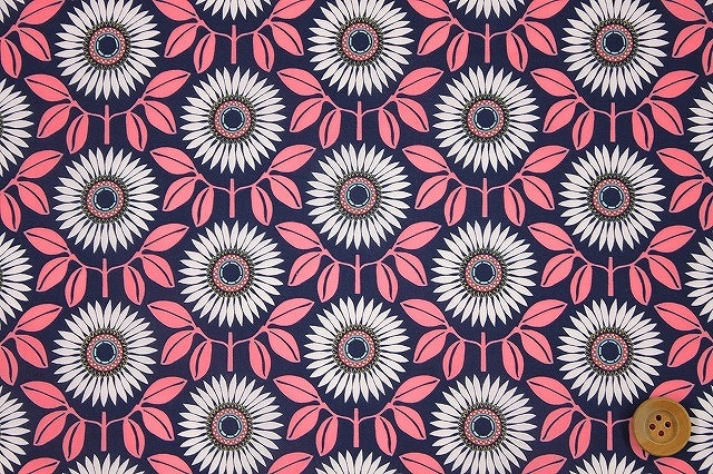 リバティプリント タナローン（Walter ウォルター／ピンク）60cm