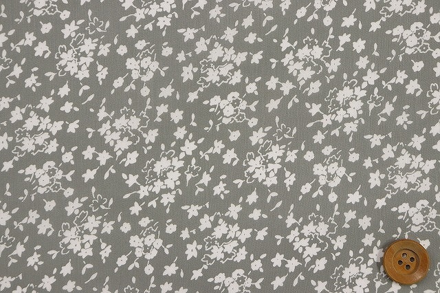 リバティプリント タナローン（Altona アルトナ／グレー）50cm