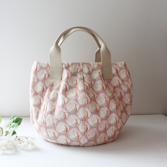 リバティ・ファブリックス ハンプ生地で作るバルーンバッグ【キット】