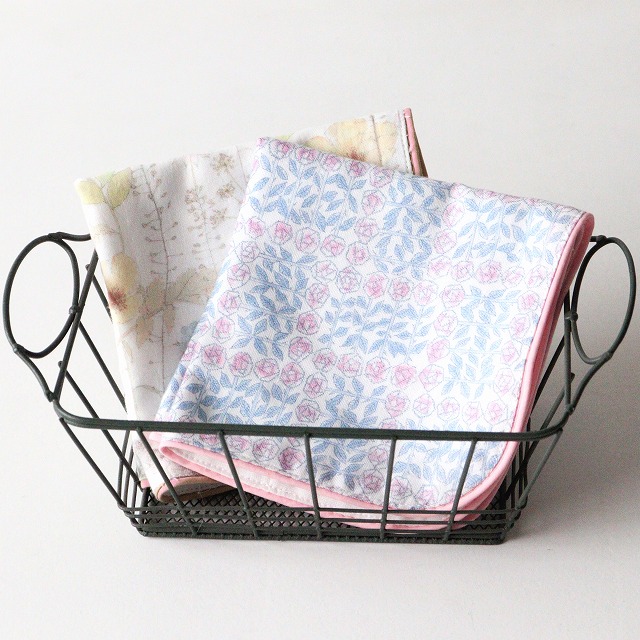 リバティ・ファブリックスで作るダブルガーゼハンカチ（2枚組）【キット】