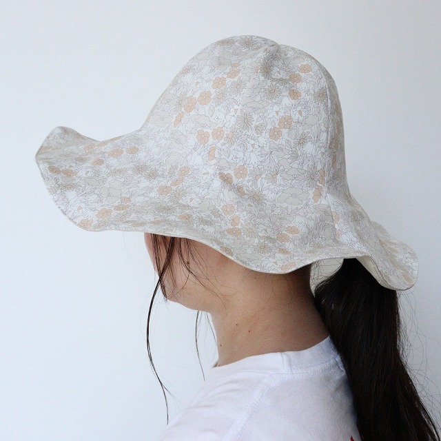 大人用 リバティプリントで作る チューリップハット（子供用パターン付き）【キット】