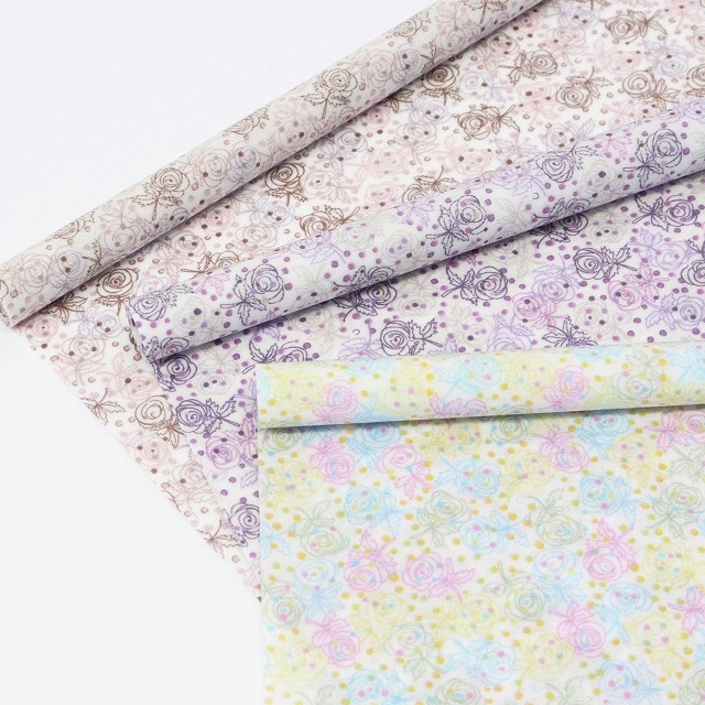 ◎リバティ・ファブリックスお試しセット◎リバティプリント【ラミネート加工】カットクロス3枚セット（Darcie/サンドウオリジナルカラー）