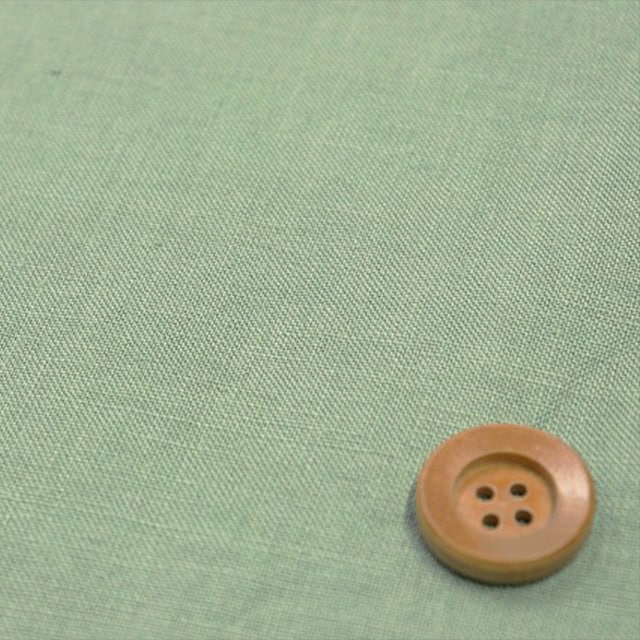 ヨーロッパリネン【クールクラッシュ加工】グリーン【OSDC40023・K】