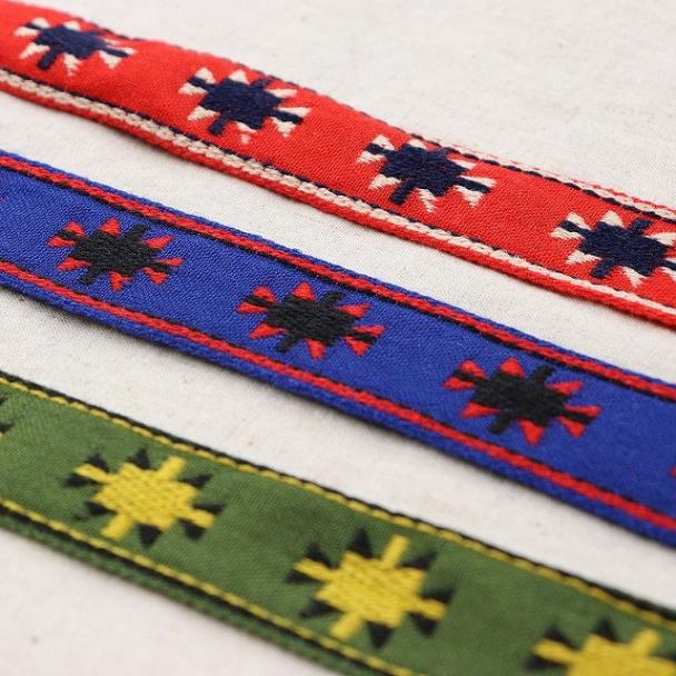 DARIN ネオジオ　エンブリボン【約30mm巾】レッド【144-55・015】【50cm以上10cm単位】